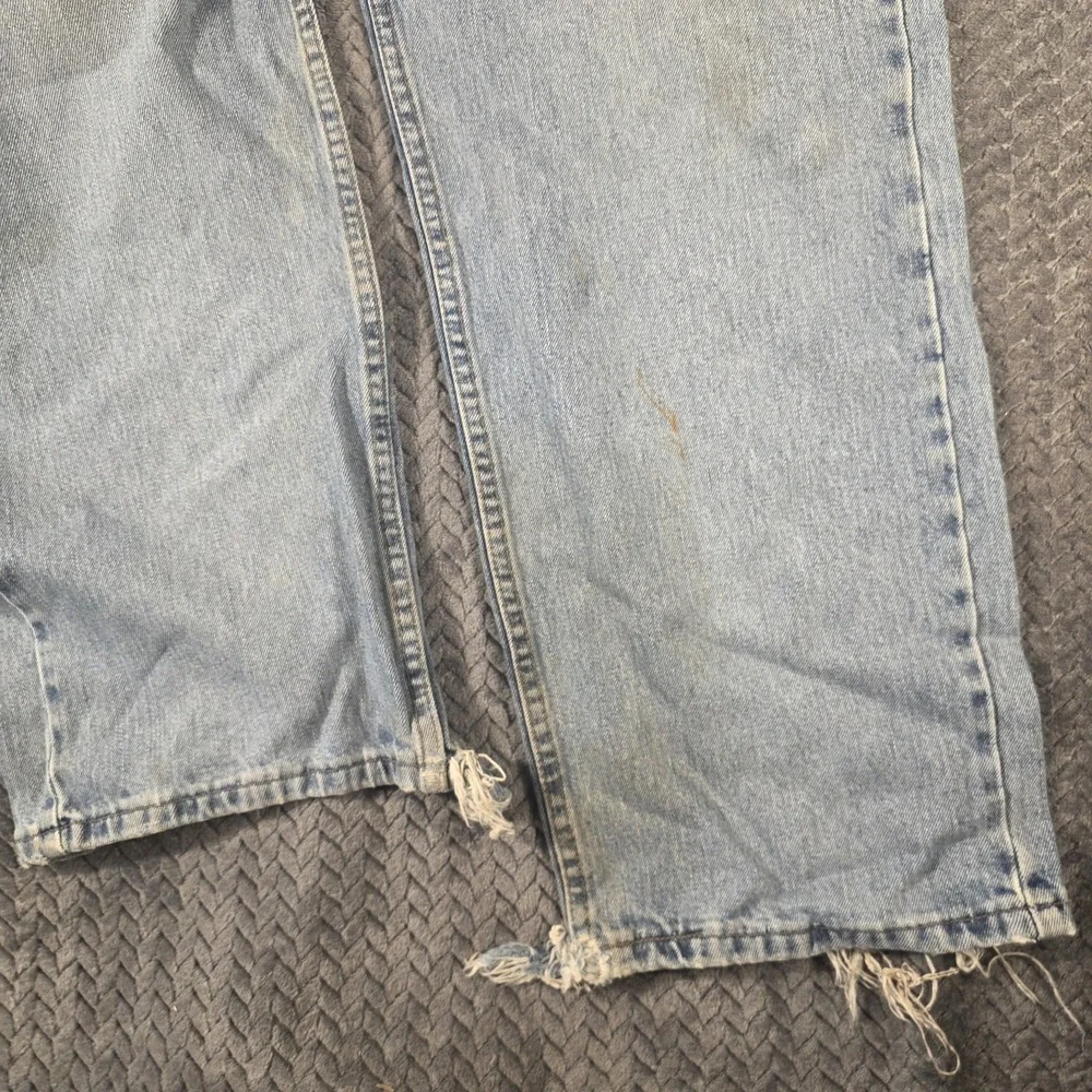 Vintage Y2K Levi's SilverTab Straight + Loose Jeans Men 36x34 USA Distressed